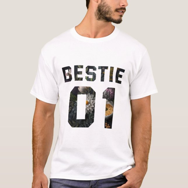 Flower Bestie 01 T-Shirt (Front)