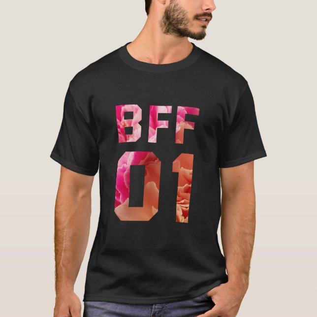 Flower BFF 01 - Best Friends Forever T-Shirt (Front)