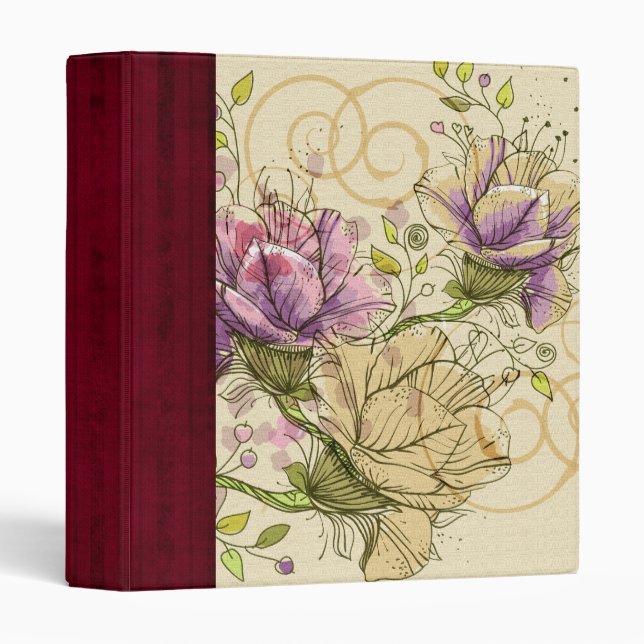 flower binders (Front/Spine)
