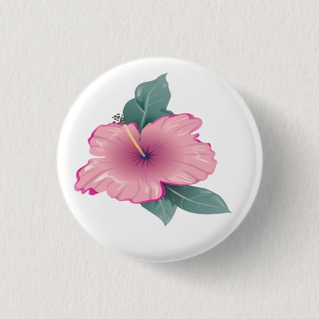Flower blossom button (Front)