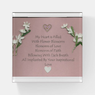 Flower Blossoms Paper Weight