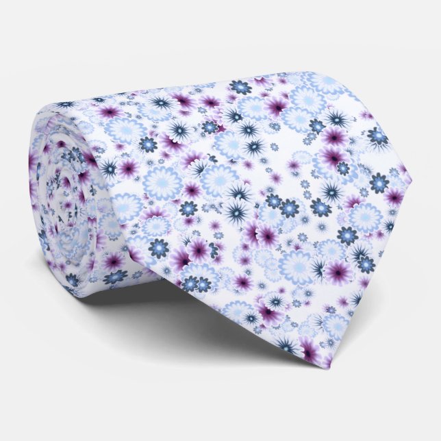 flower bomb 4 neck tie (Rolled)