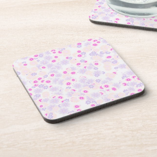 flower bomb 5 beverage coaster (Left Side)