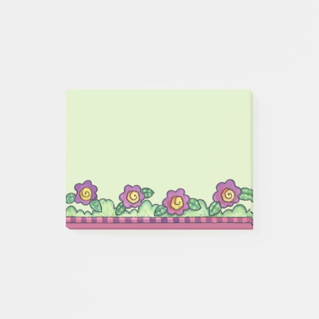 Flower Border Post-it Notes (Front)