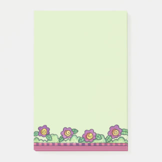Flower Border Post-it Notes