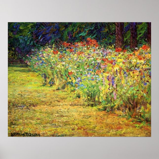 Flower Border Poster (Front)