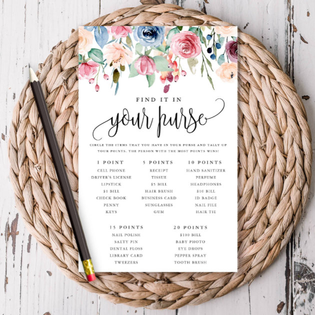 Incredibly Fun 4-in-1 Baby Shower Scavenger Hunt Printable Games – Frugal  Coupon Living