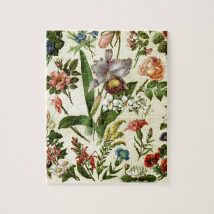 Flower Botanicals Jigsaw Puzzle