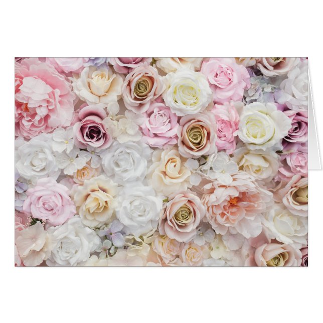 Flower Bouquet  Cards (Front Horizontal)