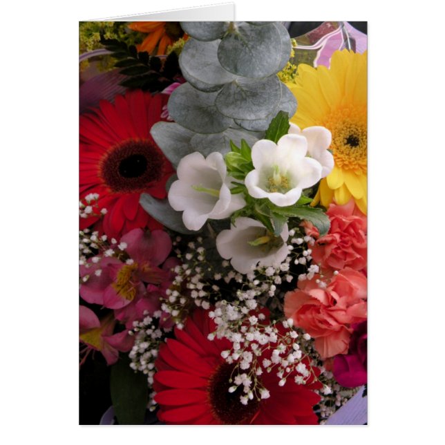 Flower bouquet cards (Front)
