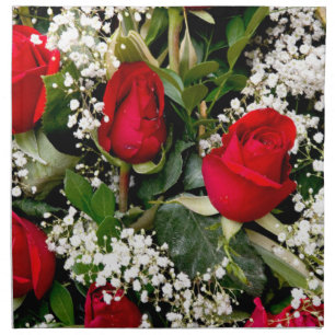 Flower Bouquet Cloth Napkin