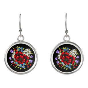 Flower Bouquet Earrings