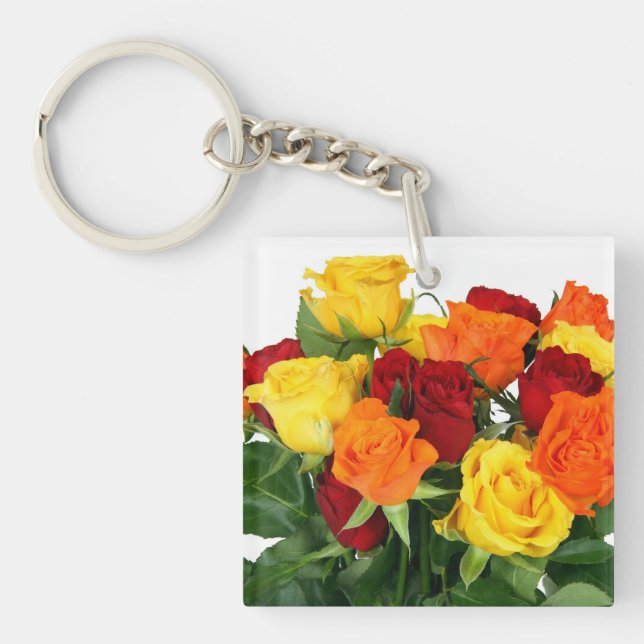 Flower Bouquet Keychain (Front)