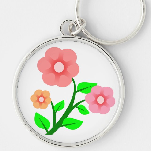 FLOWER BOUQUET KEYCHAIN (Front)