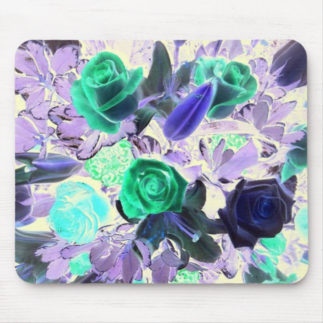 Flower Bouquet Mouse Pad (Front)