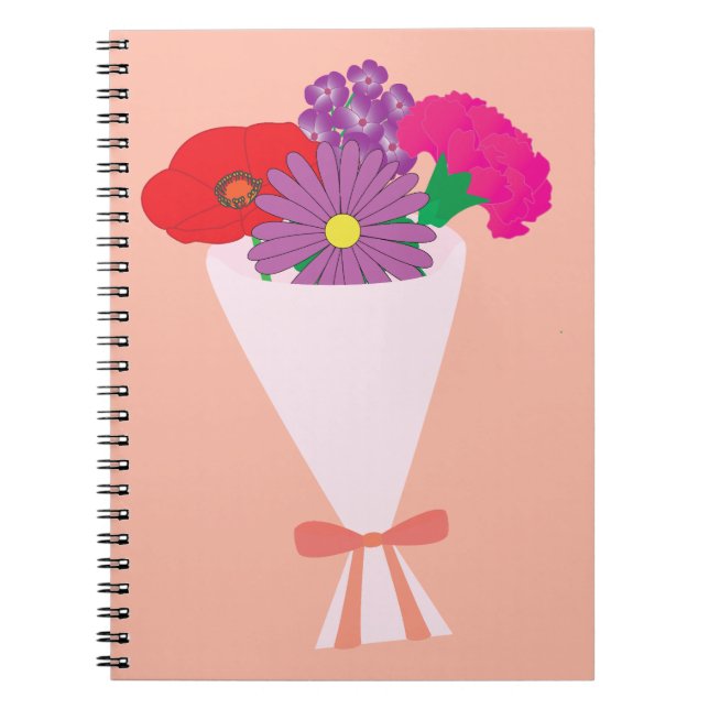 Flower Bouquet Notebook (Front)