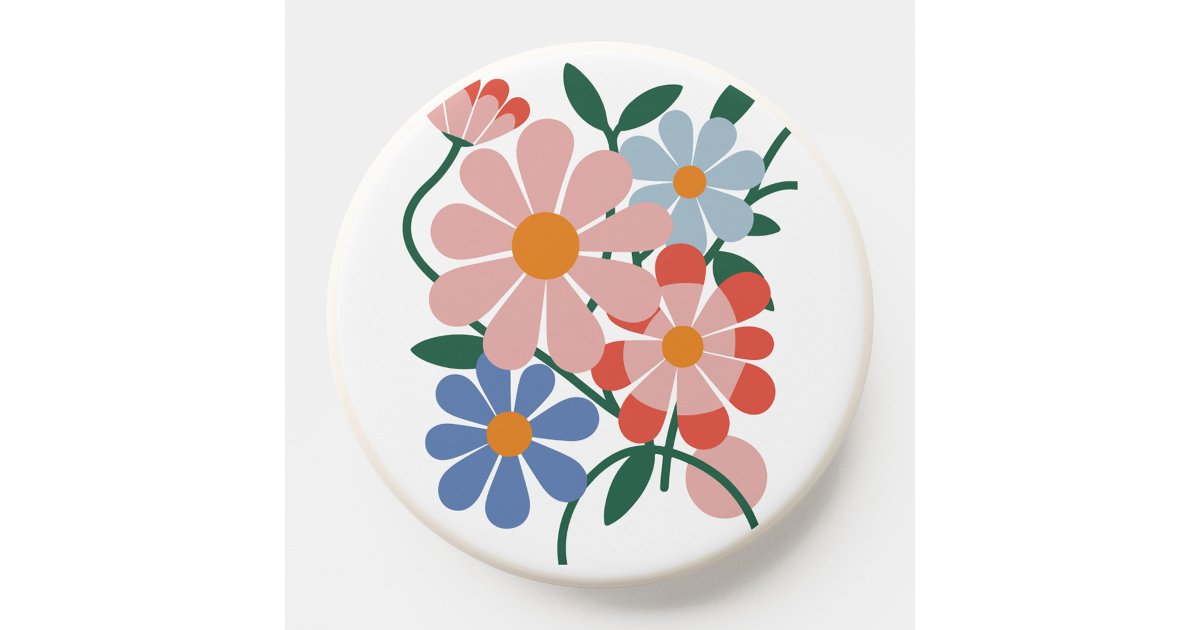 Flower Bouquet PopSocket | Zazzle
