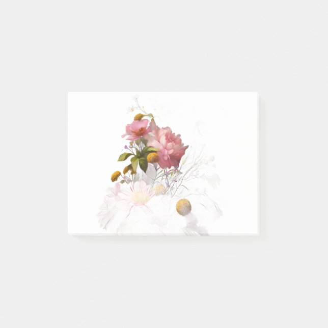 Flower Bouquet Post-it Notes (Front)
