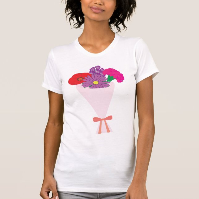 Flower Bouquet T-Shirt (Front)