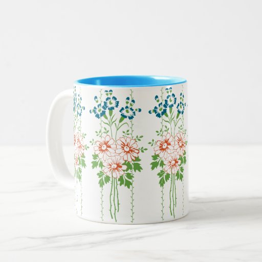 Flower bouquet... Two-Tone coffee mug