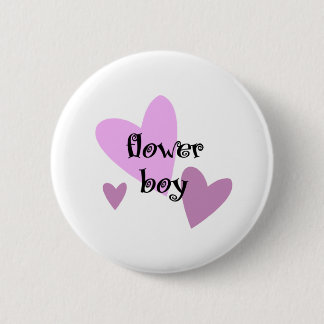 Flower Boy Pinback Button