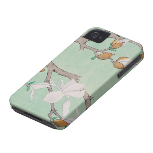 Flower Branches Iphone 4 Cover (Bottom)