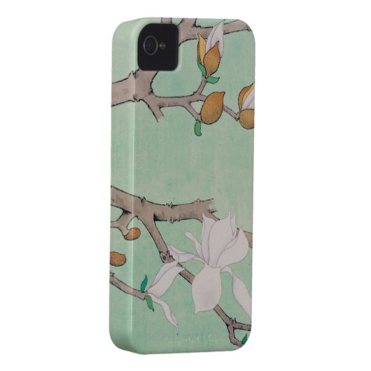 Flower Branches Iphone 4 Cover (Back/Right)