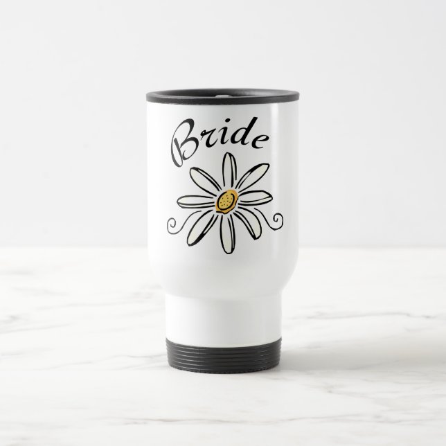 Flower Bride Travel Mug (Center)