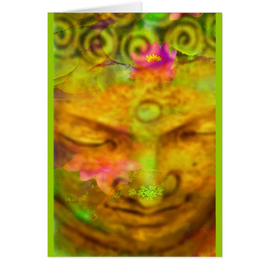 Flower Buddha Cards (Front)