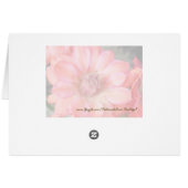 Flower Buddha Verse Cards (Back Horizontal)