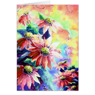 Flower Burst Cards