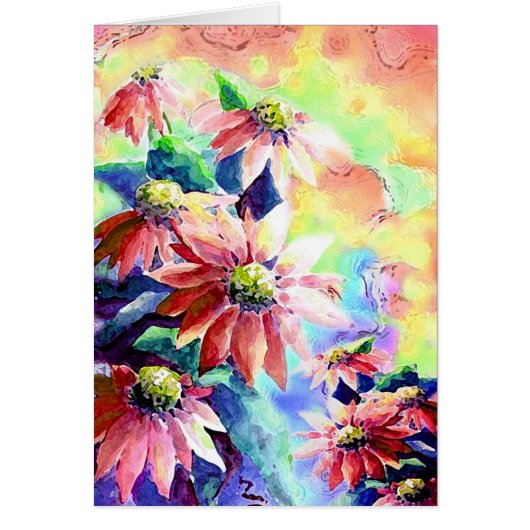 Flower Burst Cards (Front)