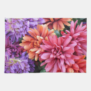 Flower Bursts Kitchen Towel