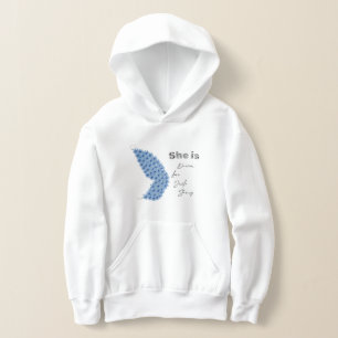 Flower Butterfly She Is Dream Love Smile Strong Hoodie