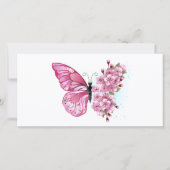 Flower Butterfly with Pink Sakura (Front)