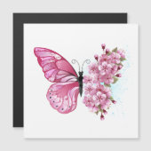 Flower Butterfly with Pink Sakura (Front/Back)