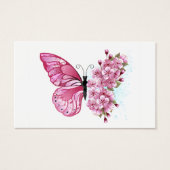 Flower Butterfly with Pink Sakura (Front)