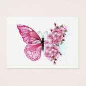 Flower Butterfly with Pink Sakura (Front)