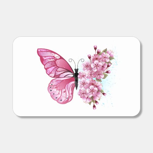 Flower Butterfly with Pink Sakura Matchboxes