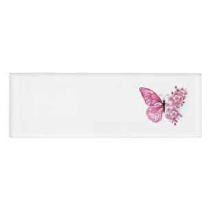 Butterfly Name Tags | Zazzle
