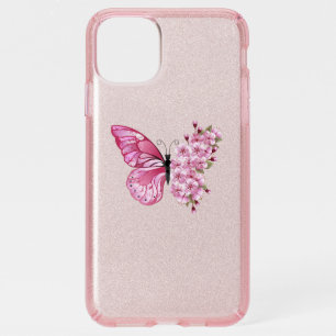 Flower Butterfly with Pink Sakura Speck iPhone 11 Pro Max Case
