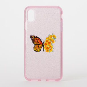 Flower Butterfly with Yellow California Poppy Speck iPhone XS Max Case