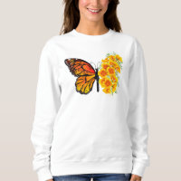 Flower Butterfly with Yellow California Poppy
