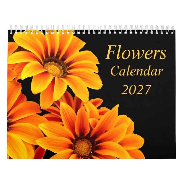 Flower Calendar 2027 (Cover)