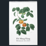 Flower calendar by Ho Mang Hang 2022<br><div class="desc">Water color of flowers by Ho Mang Hang.</div>