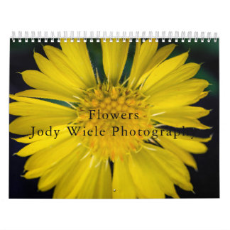 Flower Calendar by Jody Wiele Photography