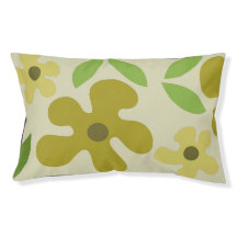 Flower Camo Pet Bed