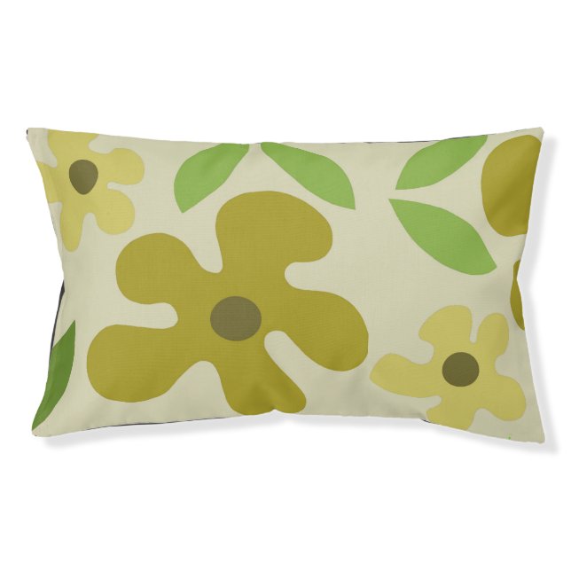 Flower Camo Pet Bed (Front)