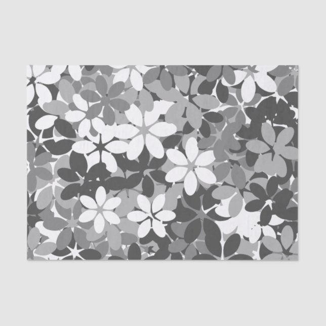 Flower camouflage tissue paper (Front)