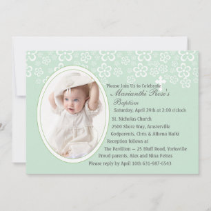 Flower Canopy Photo Invitation